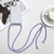 iPhone 17e / 16e MagSafe Magnetic PC + TPU Phone Case with Lanyard - Purple Blue Apricot