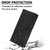 iPhone 17e / 16e Mandala Embossed Retro Frosted Leather Phone Case - Black
