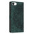 iPhone 17e / 16e Mandala Embossed Retro Frosted Leather Phone Case - Green