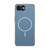 iPhone 17e / 16e Metal Mens Acrylic PC Thin Circle MagSafe Phone Case - Navy Blue