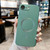 iPhone 17e / 16e Metallic Paint Magsafe Liquid TPU Phone Case - Green