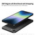 iPhone 17e / 16e MOFI Frosted PC Ultra-thin Hard Phone Case - Black