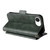 iPhone 17e / 16e Multi-card Slots Crossbody Cowhide Leather Phone Case - Green