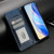 iPhone 17e / 16e Multi-Card Slots Zipper Wallet Leather Phone Case - Blue