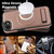 iPhone 17e / 16e Multi-function Holder MagSafe PU Phone Case - Rose Gold