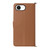 iPhone 17e / 16e Multifunctional 6-Card Slots Leather Phone Case with Wrist Strap - Brown