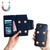 iPhone 17e / 16e Multifunctional 7-Cards Wallet Leather Phone Case - Royal Blue