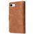 iPhone 17e / 16e Multifunctional Multi-Card Wallet Phone Leather Case - Brown