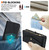 iPhone 17e / 16e Multifunctional Wallet Detachable Leather Phone Case with Lanyard - Black
