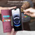 iPhone 17e / 16e N.BEKUS P3 RFID Stitching Magnetic Flip Leather Phone Case - Wine Red