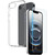 iPhone 17e / 16e NORTHJO 2 in 1 TPU Phone Case Screen Protector Tempered Glass Film - Clear