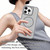 iPhone 17e / 16e O-Shape Hollow Cooling Lens Holder MagSafe Phone Case - Grey