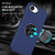 iPhone 17e / 16e PC + TPU Magnetic Phone Case with Invisible Ring Holder - Navy Blue