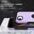 iPhone 17e / 16e PC + TPU Magnetic Phone Case with Invisible Ring Holder - Purple