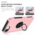 iPhone 17e / 16e PC + TPU Magnetic Phone Case with Invisible Ring Holder - Rose Gold