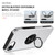iPhone 17e / 16e PC + TPU Magnetic Phone Case with Invisible Ring Holder - Silver