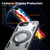 iPhone 17e / 16e PC Hybrid TPU Armor MagSafe Ring Holder Phone Case - Grey
