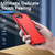 iPhone 17e / 16e Pioneer Armor Heavy Duty PC + TPU Phone Case - Red+Black