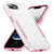 iPhone 17e / 16e Pioneer Armor Heavy Duty PC + TPU Phone Case - White+Pink