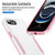 iPhone 17e / 16e Pioneer Armor Heavy Duty PC + TPU Phone Case - White+Pink