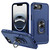 iPhone 17e / 16e Pioneer Armor Heavy Duty PC + TPU Phone Case with Holder - Blue