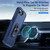 iPhone 17e / 16e Pioneer Armor Heavy Duty PC + TPU Phone Case with Holder - Blue