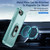 iPhone 17e / 16e Pioneer Armor Heavy Duty PC + TPU Phone Case with Holder - Green