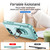 iPhone 17e / 16e Pioneer Armor Heavy Duty PC + TPU Phone Case with Holder - Green