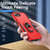 iPhone 17e / 16e Pioneer Armor Heavy Duty PC + TPU Phone Case with Holder - Red+Black