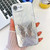 iPhone 17e / 16e Plating Glitter Texture Butterfly Holder TPU Phone Case with Lens Film - White Feather Yarn