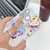 iPhone 17e / 16e Plating Texture Butterfly TPU Phone Case with Glitter Lens Film - Pink Butterflies HU5
