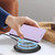 iPhone 17e / 16e RC01 Dual-Folded Magnetic Suction RFID Leather Phone Case - Light Purple