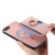 iPhone 17e / 16e Retro Cross Leather Ring Side Insert Card Bag MagSafe Phone Case - Pink