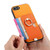 iPhone 17e / 16e Retro Cross Leather Ring Side Insert Card Bag MagSafe Phone Case - Yellow