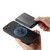 iPhone 17e / 16e Retro Magsafe Card Bag PU Back Cover Phone Case - Black