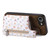 iPhone 17e / 16e Retro Painted Zipper Wallet Back Phone Case - Brown