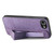 iPhone 17e / 16e Retro Wristband Holder Leather Back Phone Case - Purple