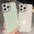 iPhone 17e / 16e Rhinestone Glitter TPU 4-corners Anti-fall Phone Case - Light Yellow