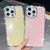iPhone 17e / 16e Rhinestone Glitter TPU 4-corners Anti-fall Phone Case - Transparent