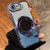 iPhone 17e / 16e Rhinestone Mirror Glitter MagSafe TPU Phone Case - Sierra Blue