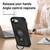 iPhone 17e / 16e Ring Holder Magnetic Phone Case - Black