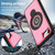 iPhone 17e / 16e Ring Holder Magnetic Phone Case - Bright Pink