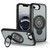 iPhone 17e / 16e Ring Holder Magnetic Phone Case - Grey