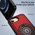 iPhone 17e / 16e Ring Holder Magnetic Phone Case - Red