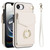 iPhone 17e / 16e Ring Holder RFID Card Slot Phone Case - Beige