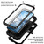 iPhone 17e / 16e R-JUST Life Waterproof Dustproof Shockproof Phone Case - Black