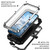 iPhone 17e / 16e R-JUST Life Waterproof Dustproof Shockproof Phone Case - Silver