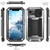 iPhone 17e / 16e R-JUST Sliding Camera IP54 Life Waterproof Holder Phone Case - Silver