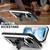 iPhone 17e / 16e R-JUST Sliding Camera IP54 Life Waterproof Holder Phone Case - Silver