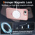 iPhone 17e / 16e Rotating Pivot Bracket Magnetic Phone Case - Pink